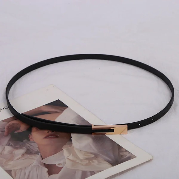 Trendig pärla midjekedja Dammode Rhinestone Elastisk klänning Midjeband Dam Designer tunna midjebälten Kläder Accessoarer Type 21 115cm