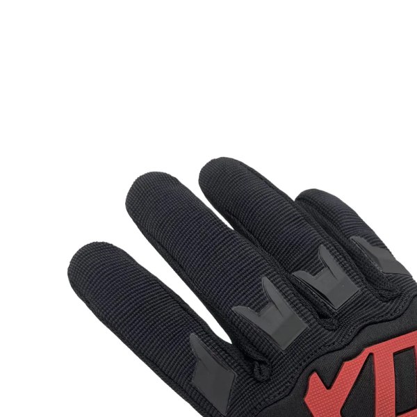 Almst Fox Motocross Racing Handskar Herr Rider Offroad MX MTB Mountain Bike Guantes Downhill Full Finger Motorcykel Handskar Luvas Gray Fluorescent M