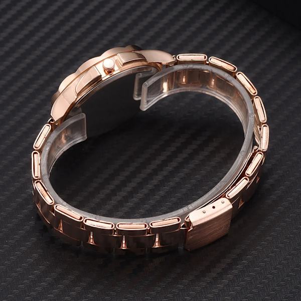 2022 Nya Damklockor reloj mujer Mode Rose Gold Lyx Watch För Kvinnor Business Watch Relogio Feminino Present C