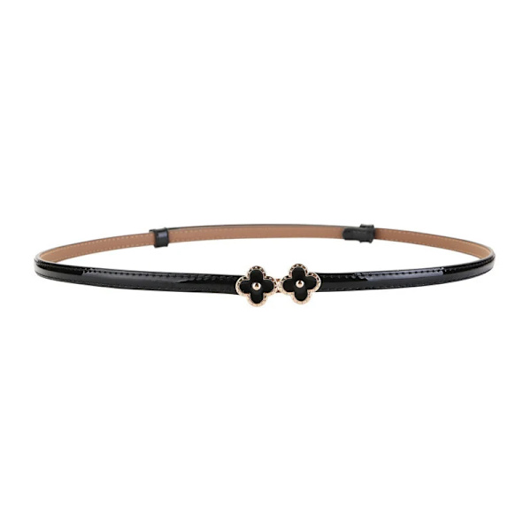 Bältesklänning Enkel mångsidigt mode för kvinnor Läderbälte Tunt Skinny Justerbar matt midjeband Bältkklänning Tillbehör Matte Camel 96X1CM