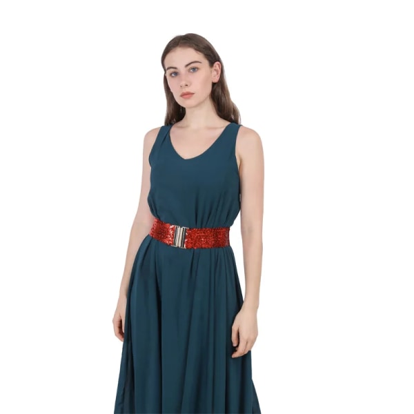 2020 Mode Halm Bälte Dam Flätad midja Plus Size Dam Bälten för Dam 2020 Vävt Spänne Boho Bred Cummerbunds Flät Bälte 3 (106x3.5cm) 95CM
