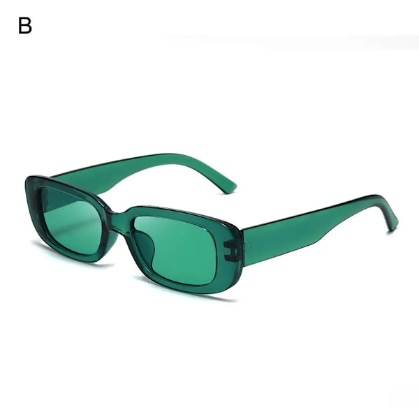 Solglasögon St. Patrick's Day Green Four Leaf Clover Glasögon Leprechaun Dräktglasögon Irish Shamrock Solglasögon B