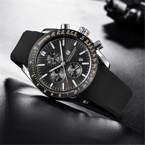 PAGANI DESIGN （Pagrne） Ny herrkvartsklocka watch Watch för män Mode Casual Manklocka Relogio Maasculino SliverBlackR