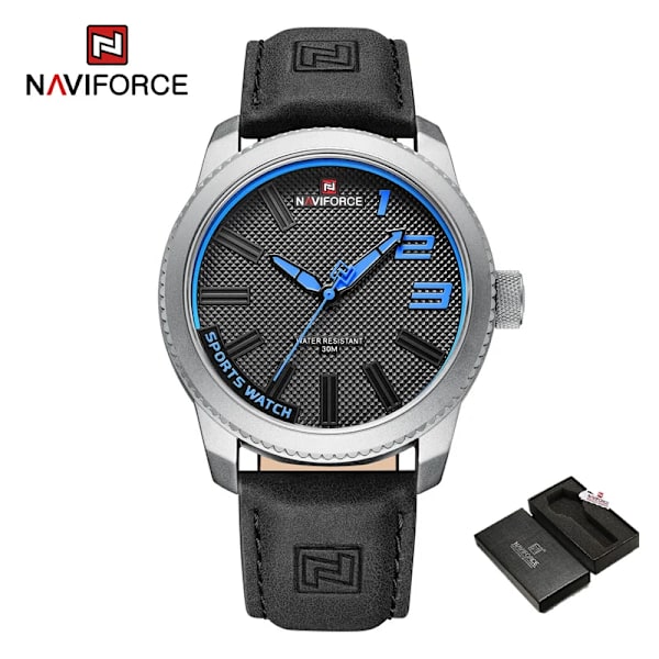 100% Original NAVIFORCE watch för män 2022 Ny Quartz Sport Vattentät klocka Mode Lyx högkvalitativt manligt watch SBEB-BOX