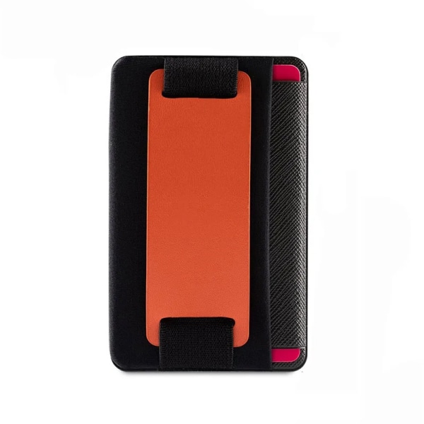 2019 korthållare Mode självhäftande klistermärke Mobiltelefon Baksida Kreditkortshållare Fodral för Mobiltelefon Support Case 019 black