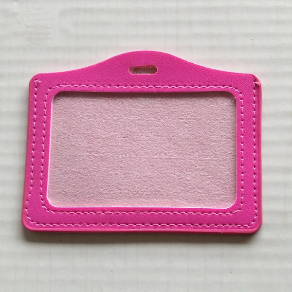 eTya Tecknad Söt Silikon kreditkortshållare Kvinnor Män Barn Student Utdragbar Badge Rulle ID Namn Bus Card Badge Hållare Rose(.2596)