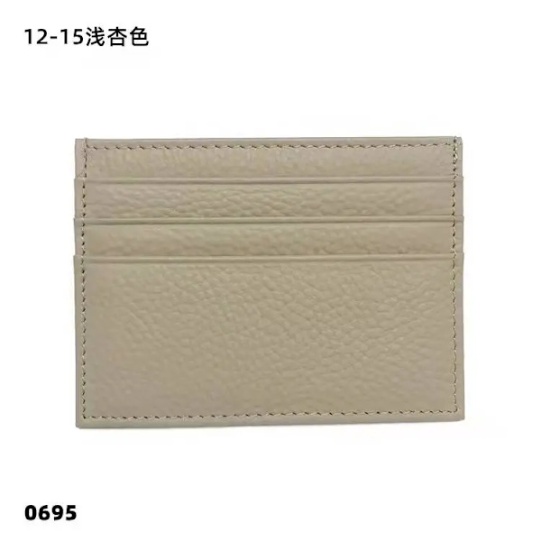 Kreditkortshållare i läder Custom Initial Holder Personlig Initial Slim Wallet Monogram Namn Plånbok Korthållare DIY Christmas apricot