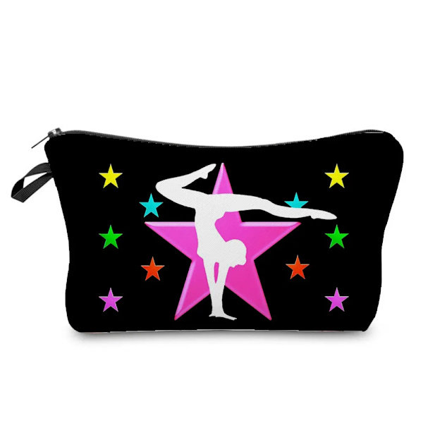 Sminkväska Mode Skollärare Gåva Rytmisk print Kosmetisk väska Originaldesign Kvinnlig Resetoalettartiklar Organizer hz6623 Cosmetic Bag