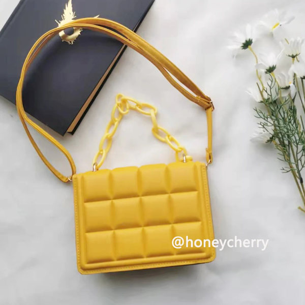 Honeycherry Geo Embossed Flap Crossbody Bag Mini Handväskor För Dam Portmonnäer Mini Crossbody Bag Blue