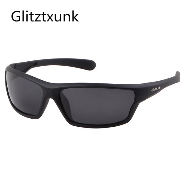 Lyxiga polariserade solglasögon för män Mode Man Sport Solglasögon För män Kvinnor Märkesdesign Vintage svarta fiskeglasögon UV400 Auburn MULTI
