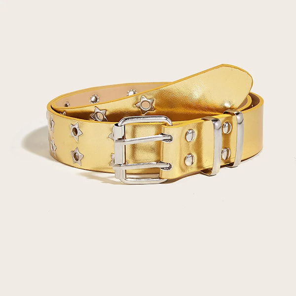 Star Rhinestone Bälte För Kvinnor Mode Y2k 2000-talet Midjerem Kvinnlig Flicka Jeans Klänning Byxa Dekorativt midjeband Tillbehör styles 4 gold 103cm