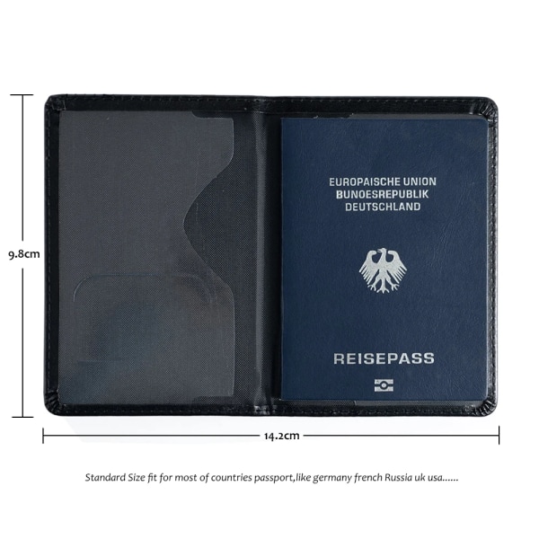 Middle Earth Shadow of Mordor Passport Cover Resetillbehör Familjepresenter Passhållare