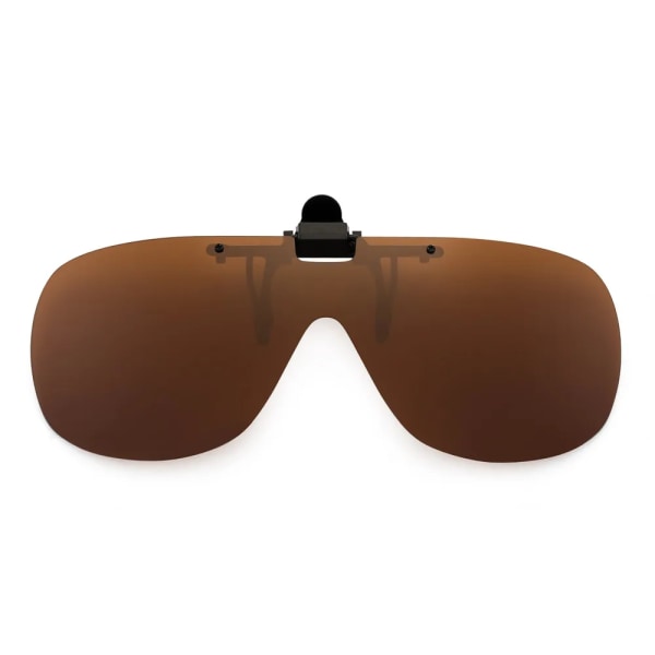 JIM Retro Polarized Solglasögon Herr Dam, Flat Top Square Driving Glasögon UV400 c1 brown Other