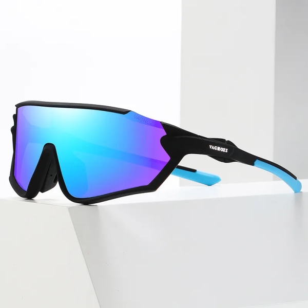 VAGHOZZ Ny design stil Cykelglasögon Utomhussolglasögon Män Kvinnor Sportglasögon UV400 MTB Cykel Cykel Photochromic Goggles D6