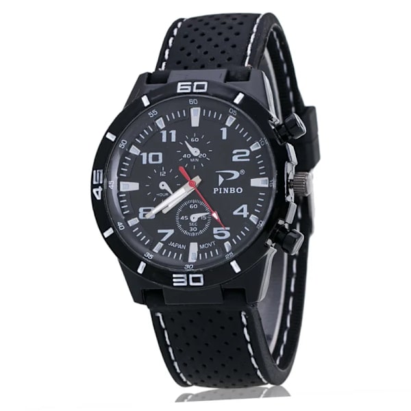 Watch Vattentät Quartz Watch för pojkar och flickor Casual PU- watch Brittisk stil Par Watch Reloj Orange