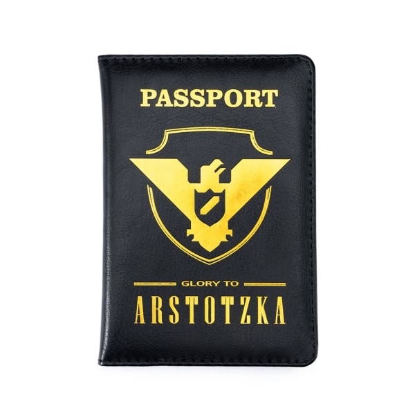 Papers Please Passport Cover Ryssland Rese Pass Holder Covers för pass coffee