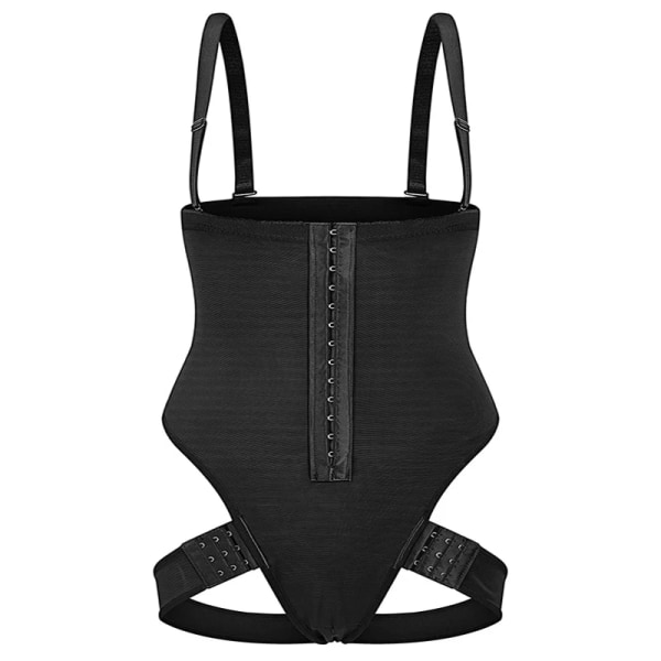 Kvinnors rumpa Lyftare Midja Cinchers Shapewear Manschett Magkontroll Trosor Lyft Höfterna Hög midja Body Shaper Trainer Underkläder Black 5XL