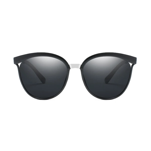 Vintage Svarta Solglasögon Kvinna Cat Eye Solglasögon För Kvinna Färg Lins Spegel Dam Solglasögon Kvinnligt Modemärke Design Oculos Red Lens