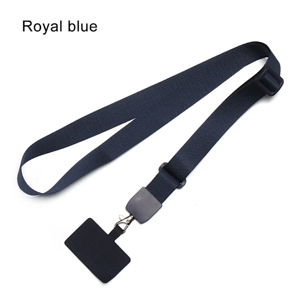 1 st Mode tecknad arbetskortshållare Multifunktionell utdragbar namnskylt Studenter Bus Bank Case med rem royal blue