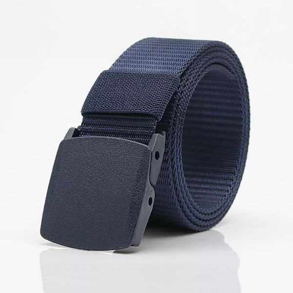 Barnbälte Herr Kvinnor Pojkar Nylon utomhus Taktiska bälten Anti-allergi Studenter Sport Militär träning Midjeband Khaki 80cm