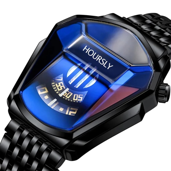 Lyx TIMMAR Varumärke Trend Cool watch Rostfritt stål Teknik Mode watch för män 2022 Relogio Masculino mesh BE