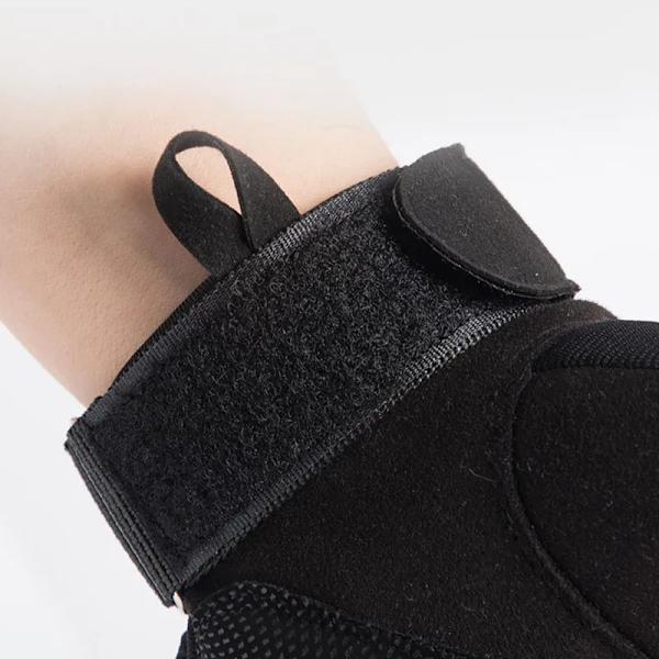 Fingerlösa handskar för cykel Taktiska handskar för män Militärskytte Paintball Motorcykelhandskar Combat Hard Knuckle Glove Style2 Khaki M