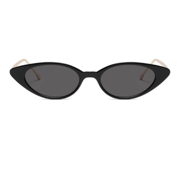 Damer Cat Eye Solglasögon Dam Märke Designer Mode Liten ram Solglasögon för kvinnliga trendglasögon UV400 O5 Leopard-Brown As the picture