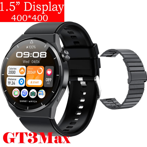 för Huawei Watch GT3 Smart Watch Herr Android Bluetooth Call IP68 Vattentät Blodtryck Fitness Tracker Smartwatch Dam Bl Si-Bl St Zu smartwatch