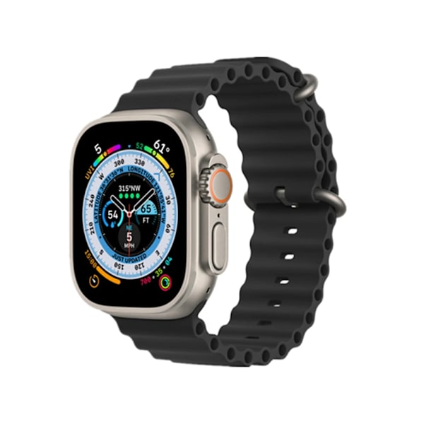 Smart Watch Ultra Series 8 NFC 49mm Smartwatch Herr Dam Bluetooth Call Vattentät Trådlös laddning HD-skärm för Apple BlackHY