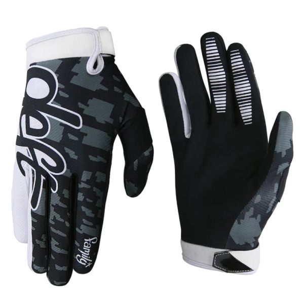 2019 ATV DH MX GP BMX AIR light MTB motorcykel motocross off road racing pro downhill cykelhandskar Gray XL