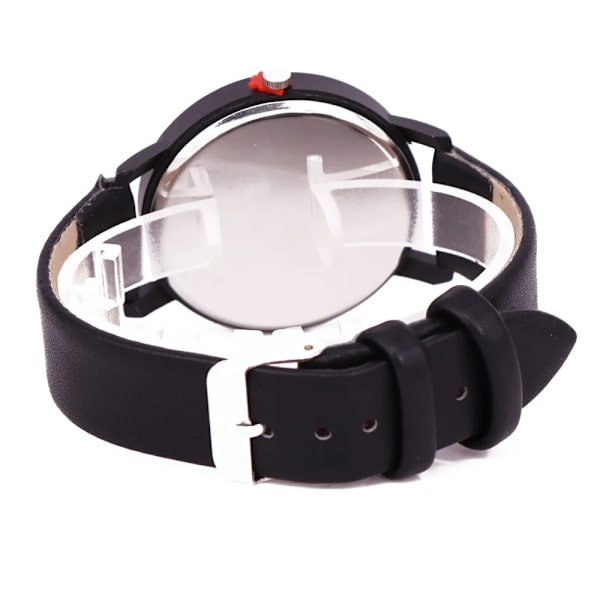 Nya enkla män Kvinnor Casual Quartz-klockor Ins Mode vita & svarta klockor Watch för flickor white