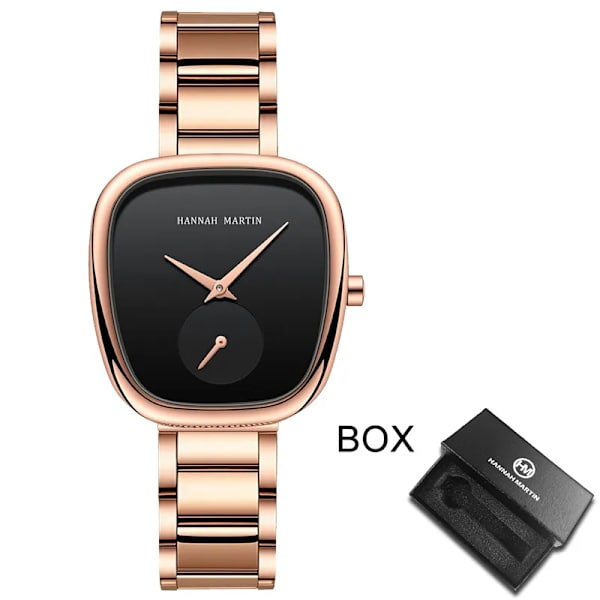 2023 New Arrival Tonneau Design Mode Casual Armbandsur Armband Enkel Elegant Dam Quartz Klockor För Kvinnor 1251G-CC