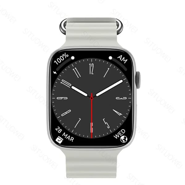 Älykello Series 8 Bluetooth-puhelu 1,9 \" Gray-Ocean Band