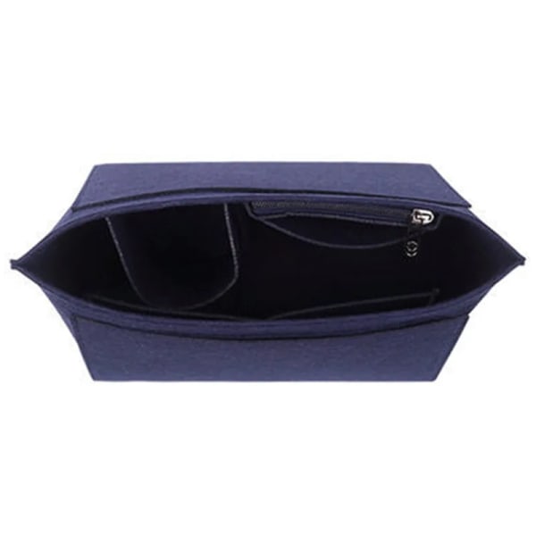 Filtinsatsväska Passar för Longchamp Handväska Linerväska Filttyg Sminkväska Stöd Resor Bärbar insats Handväska Organizer B style(.432) S(.432)