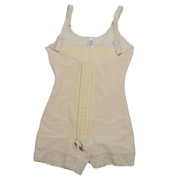 Shapewear för kvinnor Pärmar Shapers Magkontroll Trosor Fajas Body Shaper Butt Lifter Lår Smalare Waist Trainer Korsett Beige XS