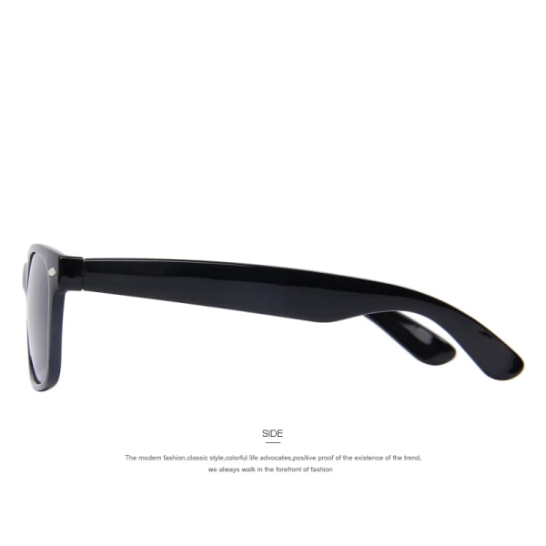MERRYS Polarized Solglasögon för män Klassiska män Retro Rivet Shades Brand Designer Solglasögon UV400 S683 C09