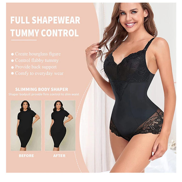 Helkroppsformare för kvinnor Waist trainer Butt Lifter Korrigerande underkläder Body Slida Magkontroll Trosor Korsett Shapewear pink apricot boysuit M