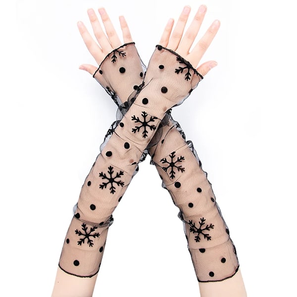 Nytt mode Neon Fishnet Cykelhandskar Fingerlösa Långa Handskar Ben Arm Manschett Fest Klänning för Dam Sexig Vacker Arm A6651(.330)