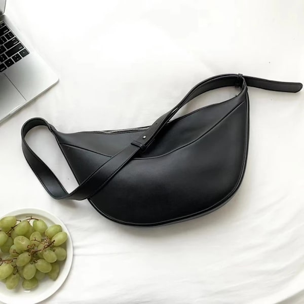 Dragkedja Damväska Koreansk Designer Middle Hobos Damhandväskor Högkvalitativt PU-läder Damaxel Crossbody-väska Helförsäljning Apricot 38cm(L)x4(W)x20(H)