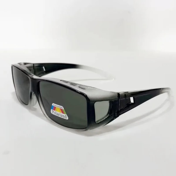 Ywjanp 2023 Mode Sport Solglasögon Män Polariserad lins Körning Cover För Myopi Glasögon Solglasögon Goggle Oculos C5 MULTI
