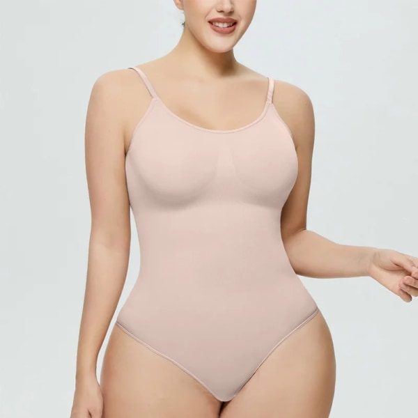 Kvinnor Screat Slimming Shaping Body String Thong Öppen gren Seamless Shapewear Magen Tightening Body Reductor Faja Full Body Shaper Skin L