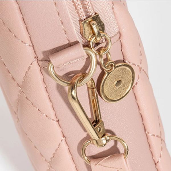 Damer Mini Shoulder Mobiltelefon Ringer Axelväskor för kvinnor Sacoche Small Square сумка Portmonnäer och handväskor Damska Summer Red d