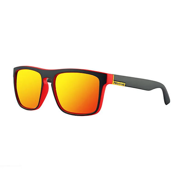 2023 Polariserade Solglasögon Märke Designer Driving Shades Herr Solglasögon Man Retro Billiga Lyx Kvinnor UV400 Gafas Red MULTI