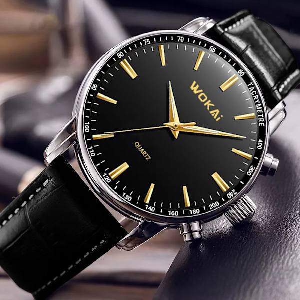 Fashionabla casual watch watch watch som säljer bälten Feminino Zegarek Damski men(.187)