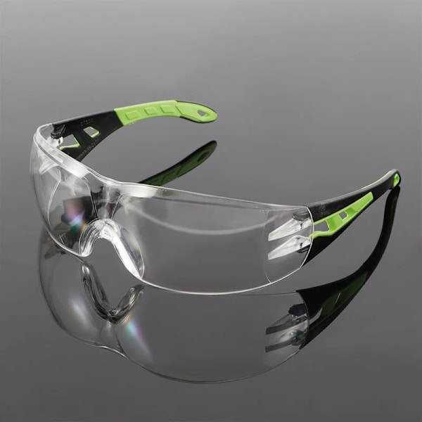 2023 nya persienner Glasögon Dammtät Vindsandtät Ridsport Skyddsglasögon Unisex Transparenta lins Skyddsglasögon green