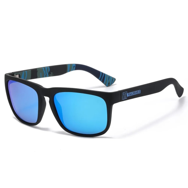 VAGHOZZ Brand Design Nya polariserade solglasögon män kör fyrkantiga solglasögon män UV400 dam fiskeglasögon B2 Polarized