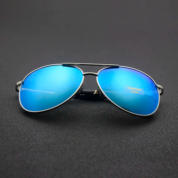 TUZENGYONG 2023 Brand Alloy Herrsolglasögon Polarized UV400 Lens Solglasögon För Herr Pilotglasögon Oculos de sol Hög kvalitet T8013 C05 no box