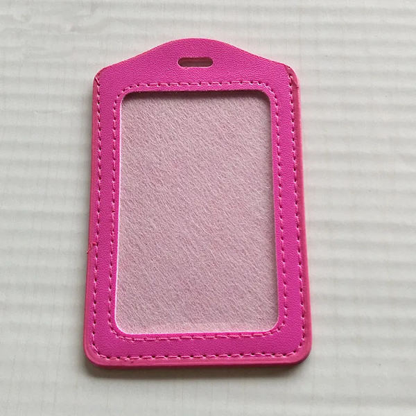 eTya Tecknad Söt Silikon kreditkortshållare Kvinnor Män Barn Student Utdragbar Badge Rulle ID Namn Bus Card Badge Hållare Rose(.2597)