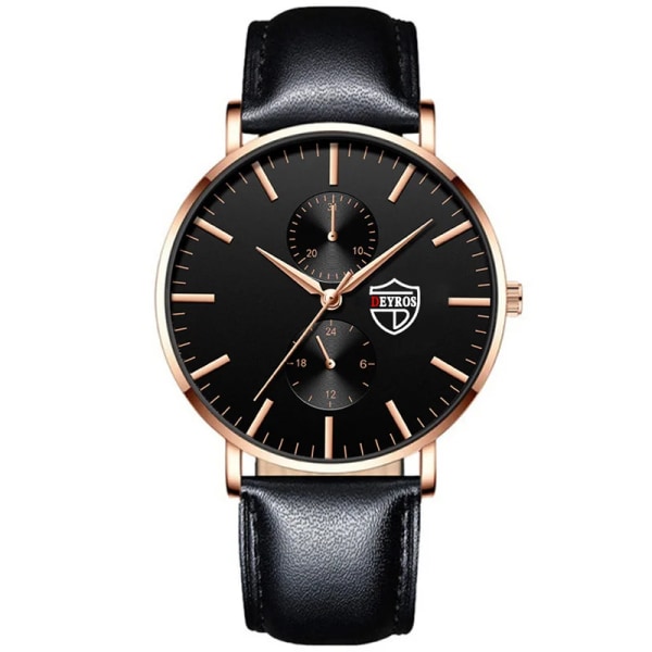 reloj hombre 2023 Herrmode Ultratunna klockor Herr Business Casual Rostfritt stål Mesh bälte Quartz Watch relogio masculino As Shown 3