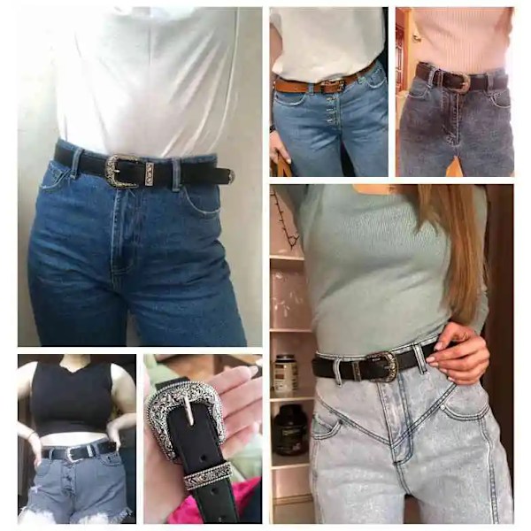 Kvinnor Snörning Pu-läderbälte Nytt Bowknot Bälten Längre Bred Bind Midjeband Slips Rosett Dam Klänning Dekoration Mode 2022 White one size